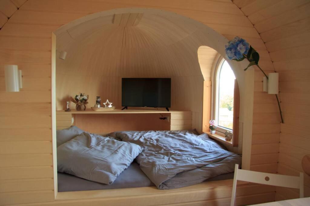 דירות Apfeldorf Schmidis Igluhuts Im Pfaffenwinkel - Tiny House 1 מראה חיצוני תמונה